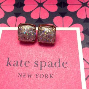 Kate Spade Glitter Stud Earrings